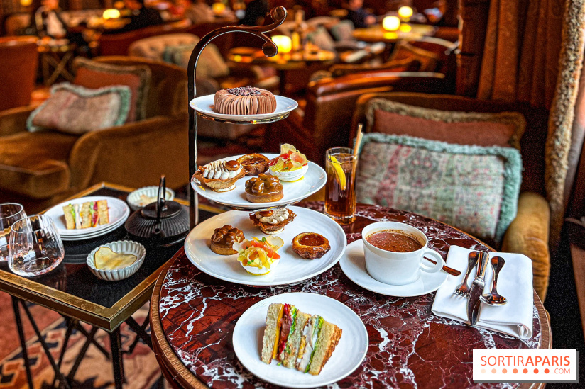 L'élégant Tea Time du Saint James Paris, à savourer dans l'écrin feutré de sa bibliothèque - image00079