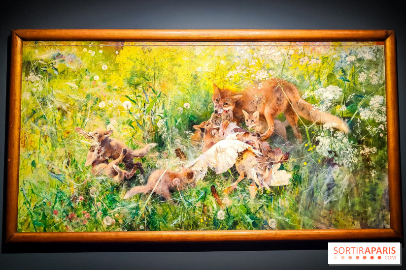 Bruno Liljefors, la Suède sauvage : l'exposition poétique se dévoile en images au Petit Palais - IMG20240930095524