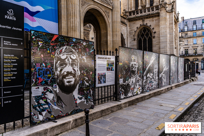 Les visages des Jeux, l'exposition street-art gratuite de Jo Di Bona à Paris