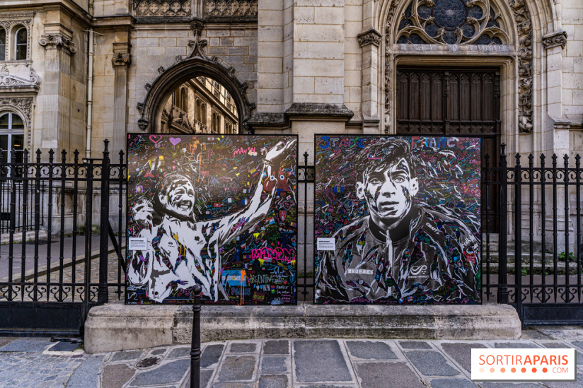 Les visages des Jeux, l'exposition street-art gratuite de Jo Di Bona à Paris