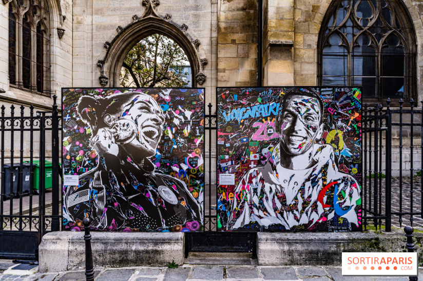 Les visages des Jeux, l'exposition street-art gratuite de Jo Di Bona à Paris