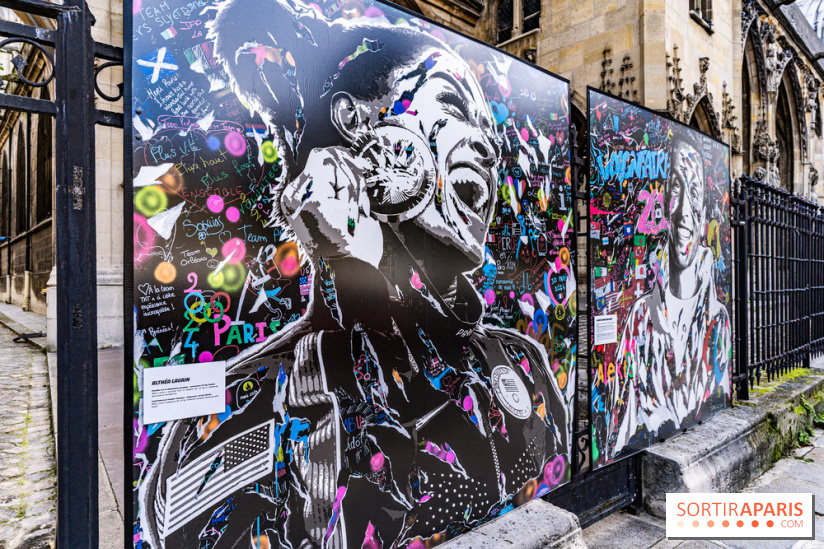 Les visages des Jeux, l'exposition street-art gratuite de Jo Di Bona à Paris