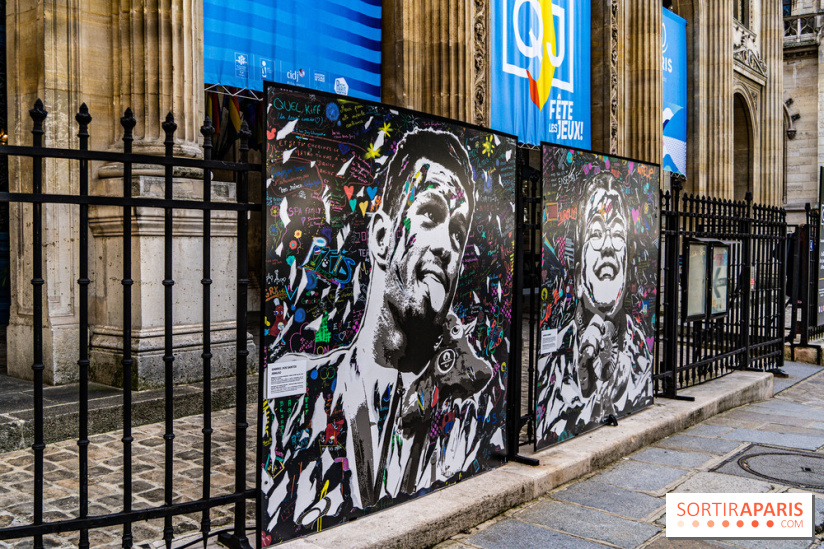 Les visages des Jeux, l'exposition street-art gratuite de Jo Di Bona à Paris