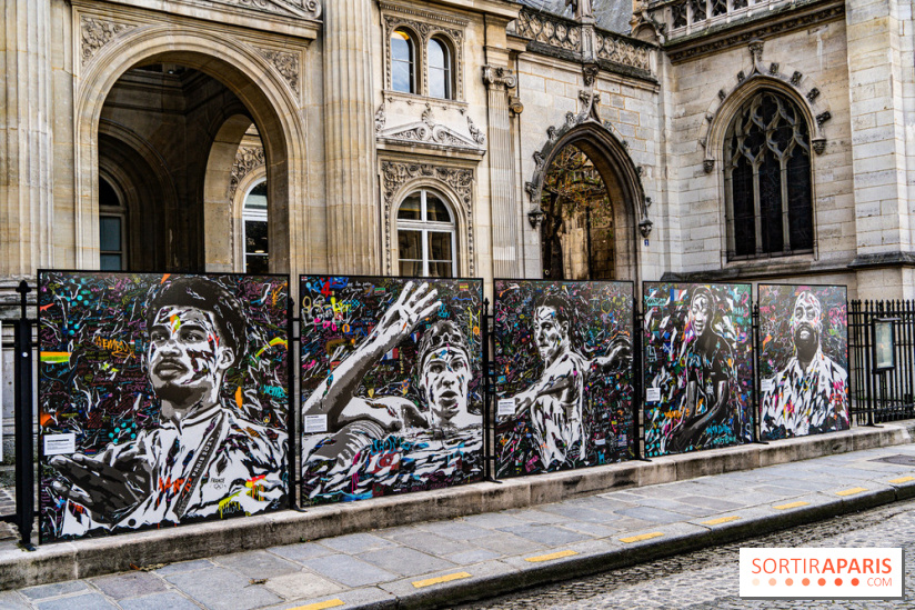Les visages des Jeux, l'exposition street-art gratuite de Jo Di Bona à Paris