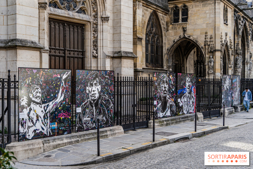 Les visages des Jeux, l'exposition street-art gratuite de Jo Di Bona à Paris