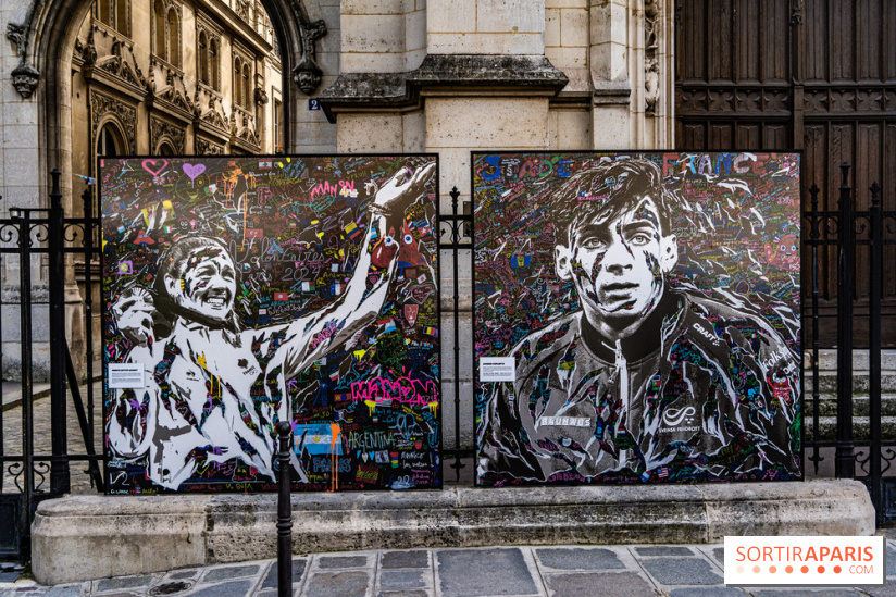 Les visages des Jeux, l'exposition street-art gratuite de Jo Di Bona à Paris