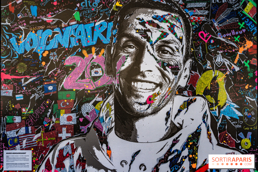 Les visages des Jeux, l'exposition street-art gratuite de Jo Di Bona à Paris