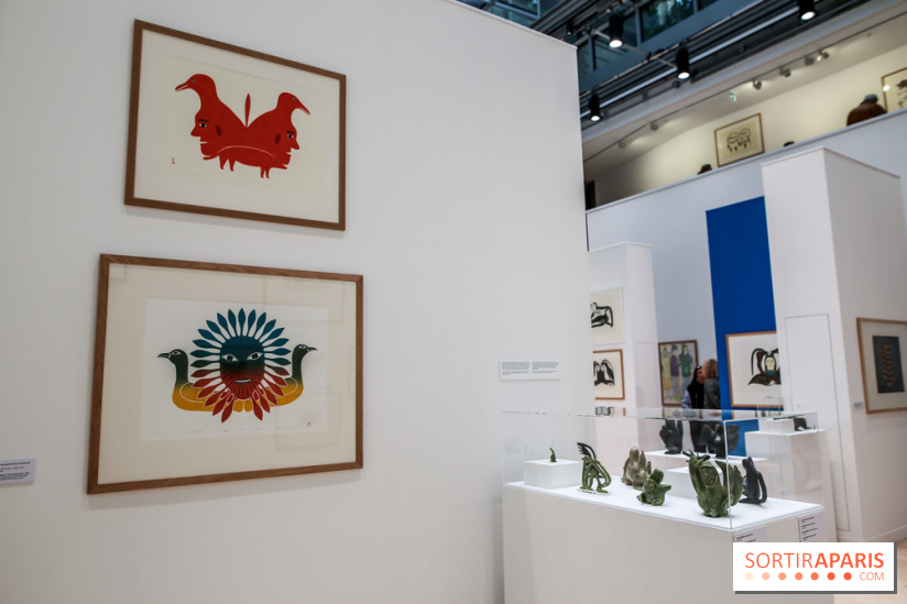Exposition sur l'art inuit au Centre culturel canadien, nos photos