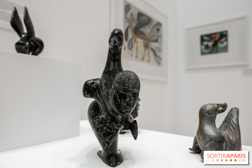 Exposition sur l'art inuit au Centre culturel canadien, nos photos