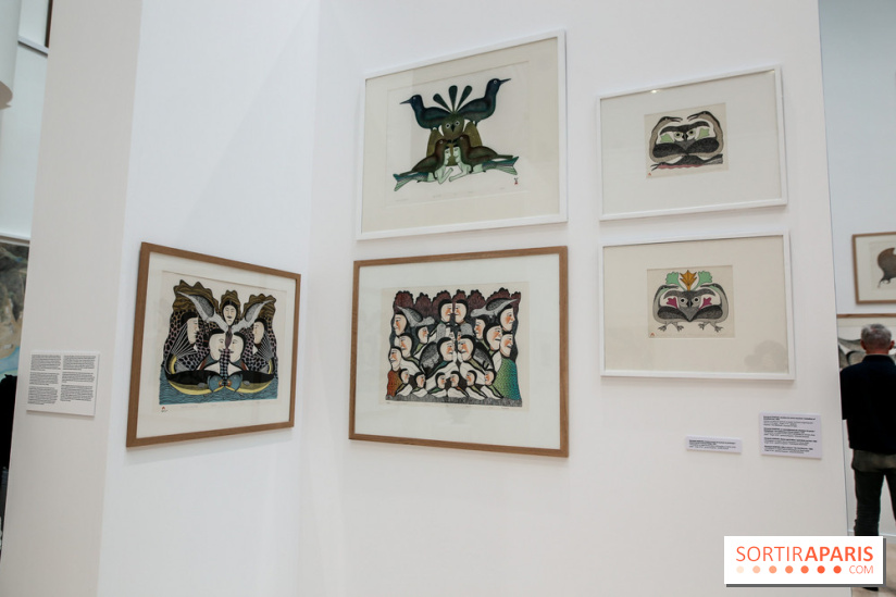 Exposition sur l'art inuit au Centre culturel canadien, nos photos