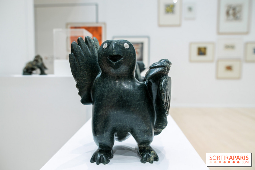 Exposition sur l'art inuit au Centre culturel canadien, nos photos
