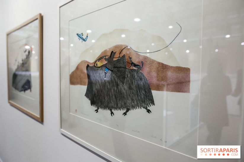 Exposition sur l'art inuit au Centre culturel canadien, nos photos