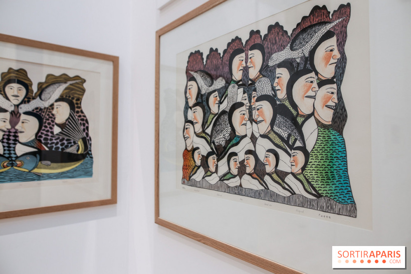 Exposition sur l'art inuit au Centre culturel canadien, nos photos