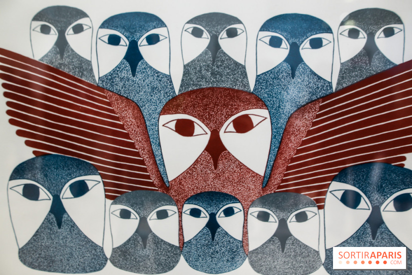 Exposition sur l'art inuit au Centre culturel canadien, nos photos