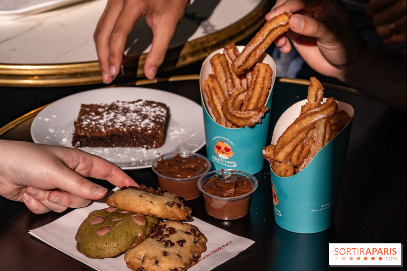 Chick’n Lover, le resto de poulet frit maison Paris 9e -  dessert - cookie - churros