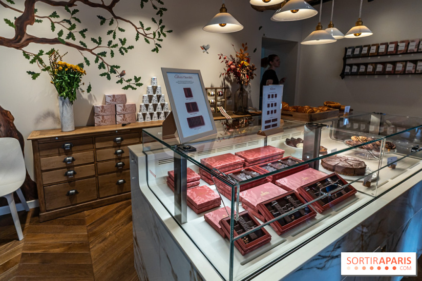La chocolaterie et salon de thé Jardin Sucré à Dampierre - 78