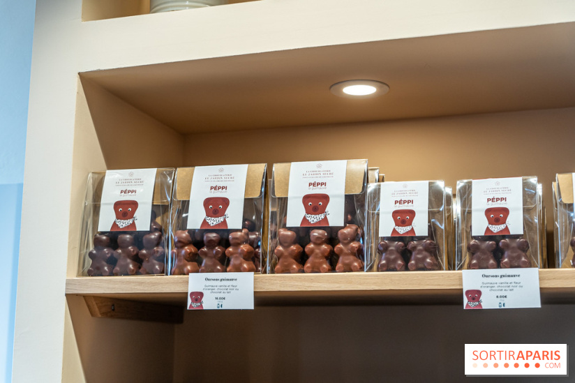La chocolaterie et salon de thé Jardin Sucré à Dampierre - 78
