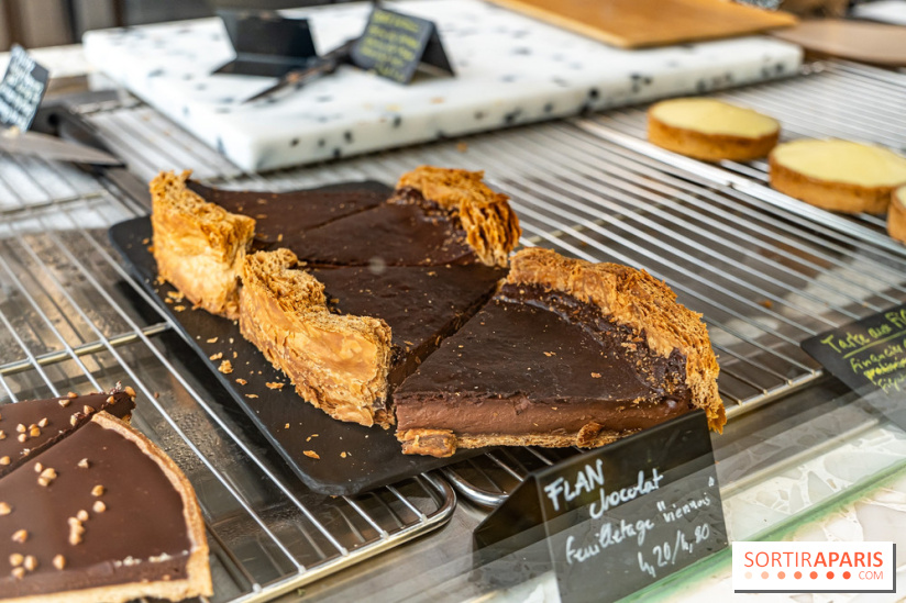 Emma Duvéré, le café - pâtisserie Paris 11 -  tarte chocolat