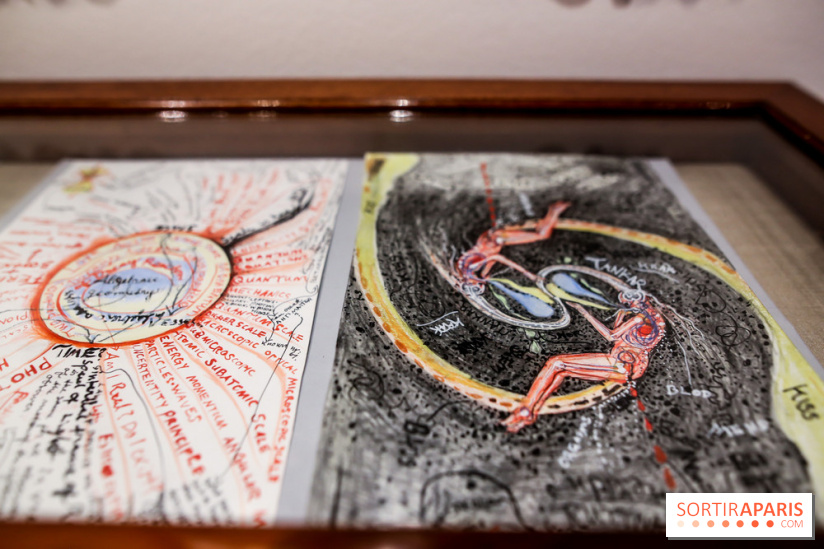 Ylva Snöfrid, exposition Cosmos et Vanitas à l'Institut suédois, nos photos - IMG 6369