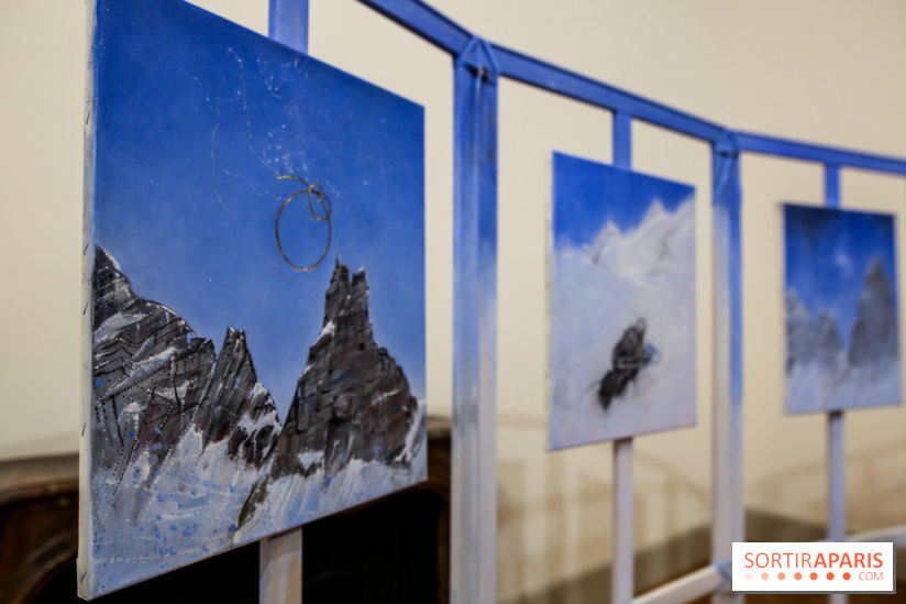 Ylva Snöfrid, exposition Cosmos et Vanitas à l'Institut suédois, nos photos
