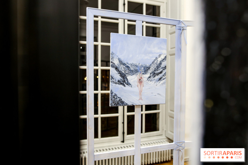 Ylva Snöfrid, exposition Cosmos et Vanitas à l'Institut suédois, nos photos