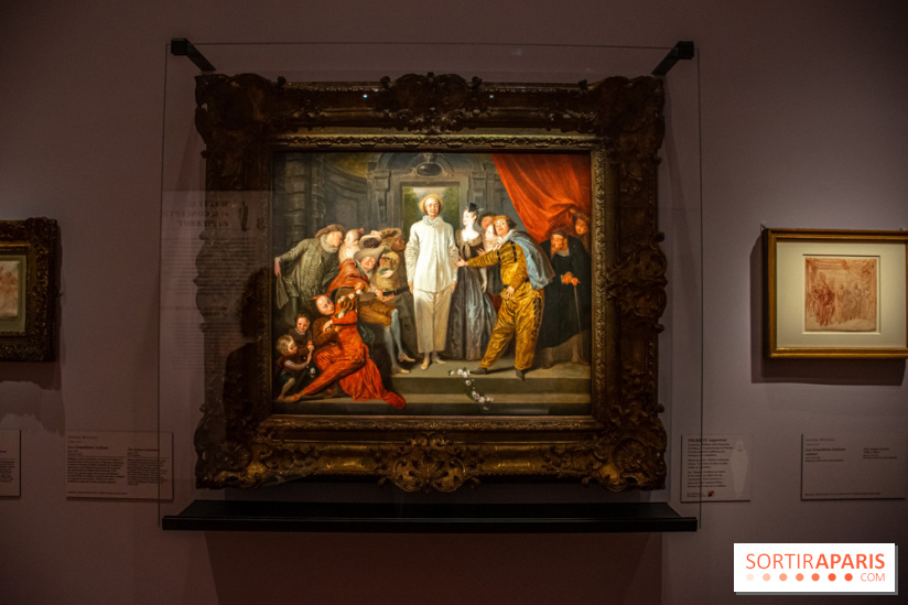 Exposition événement Revoir Watteau au musée du Louvre, autour de la figure de Pierrot - DSC 1438