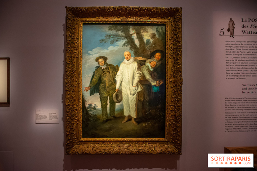 Exposition événement Revoir Watteau au musée du Louvre, autour de la figure de Pierrot - DSC 1452