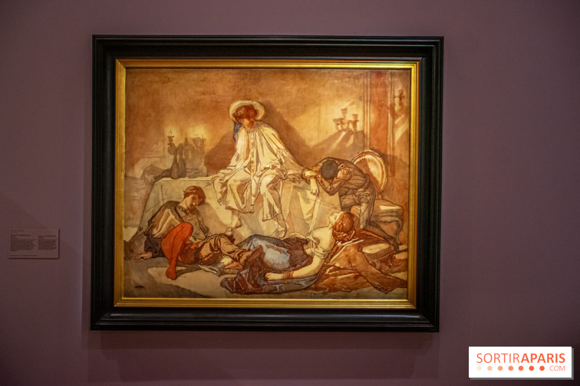 Exposition événement Revoir Watteau au musée du Louvre, autour de la figure de Pierrot - DSC 1453