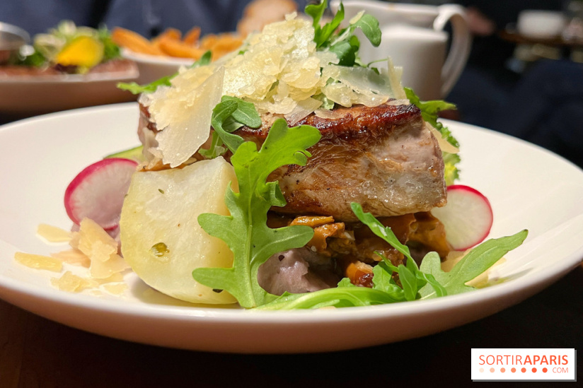 Hôtel Edgar & Achille - Pavé de veau aux girolles