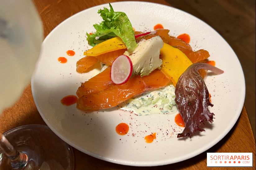 Hôtel Edgar & Achille - Saumon gravlax