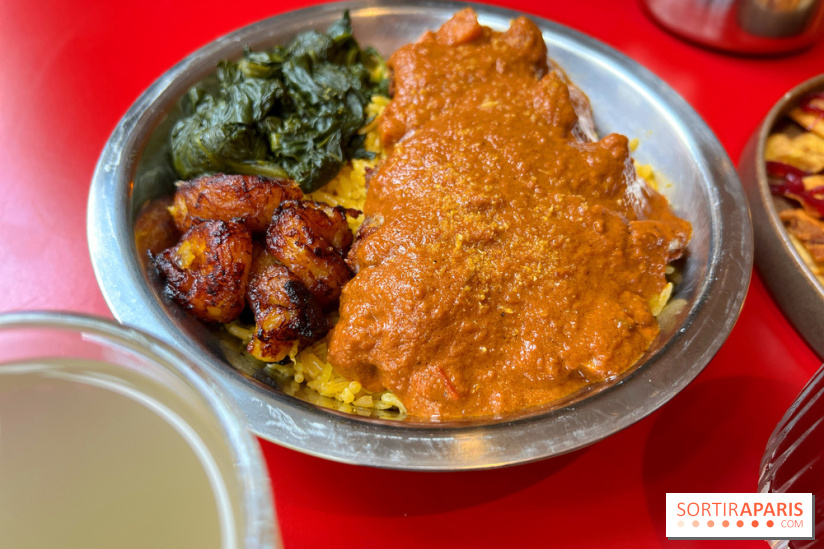 Kuti - Poulet frit sauce cacahuètes