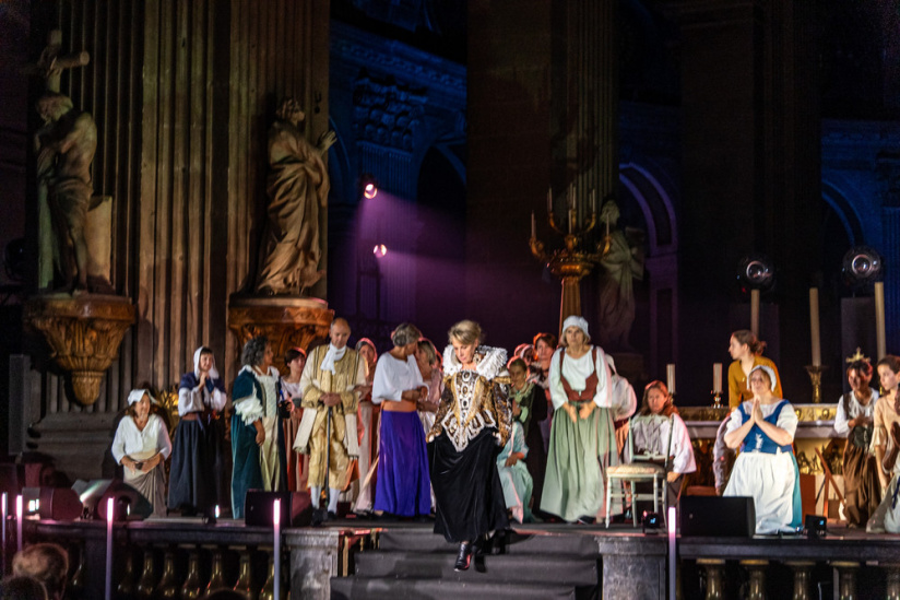 Paris Cœur de Lumières, le spectacle son et lumière à l'église Saint-Sulpice - les photos