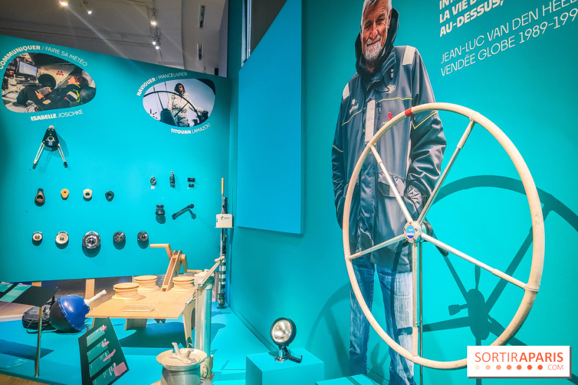 En solitaire autour du monde, l'exposition autour du Vendée Globe au Musée de la Marine - photos - IMG20241010144419