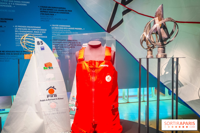 En solitaire autour du monde, l'exposition autour du Vendée Globe au Musée de la Marine - photos - IMG20241010145150