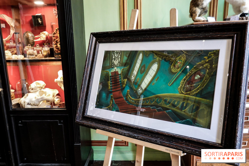 Benjamin Lacombe, nos photos de son exposition chez Deyrolle à Paris
