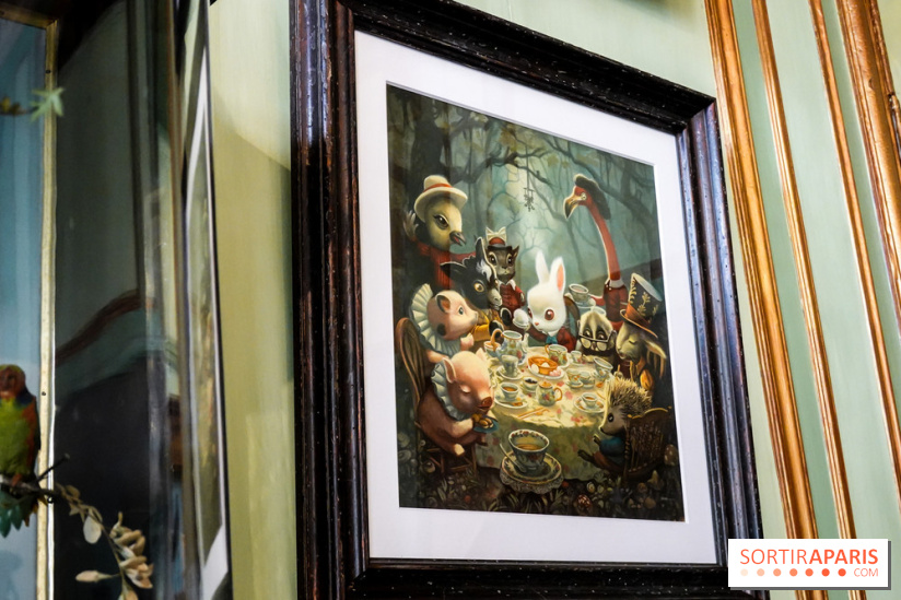 Benjamin Lacombe, nos photos de son exposition chez Deyrolle à Paris