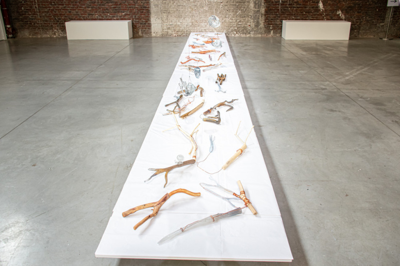 Exposition Praesentia de Myriam Mihindou au Palais de Tokyo - DSC 1635