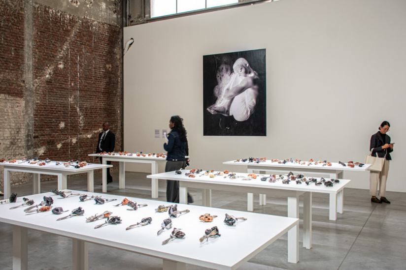 Exposition Praesentia de Myriam Mihindou au Palais de Tokyo - DSC 1637