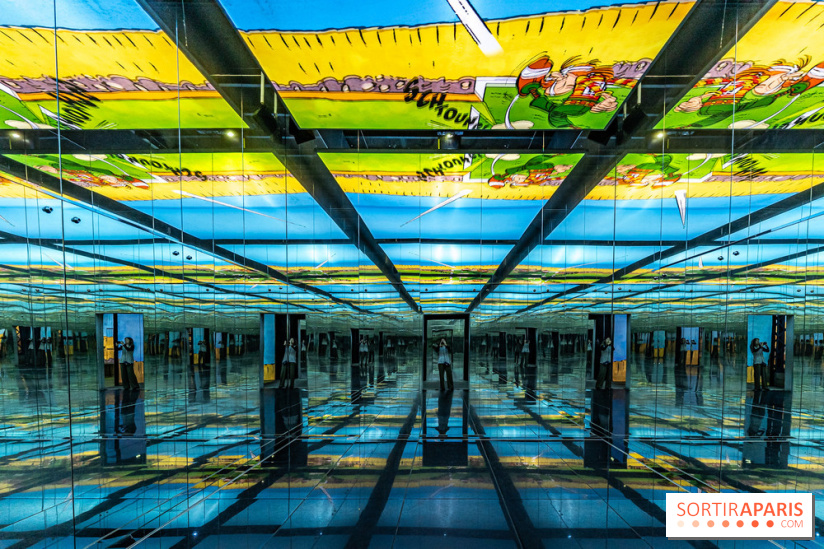 Exposition Astérix à l'Atelier des Lumières, le voyage immersif