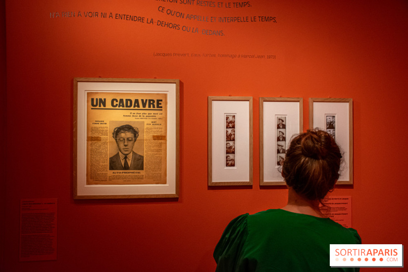 Exposition "Jacques Prévert, rêveur d'images" au musée de Montmartre - nos photos - DSC 1654