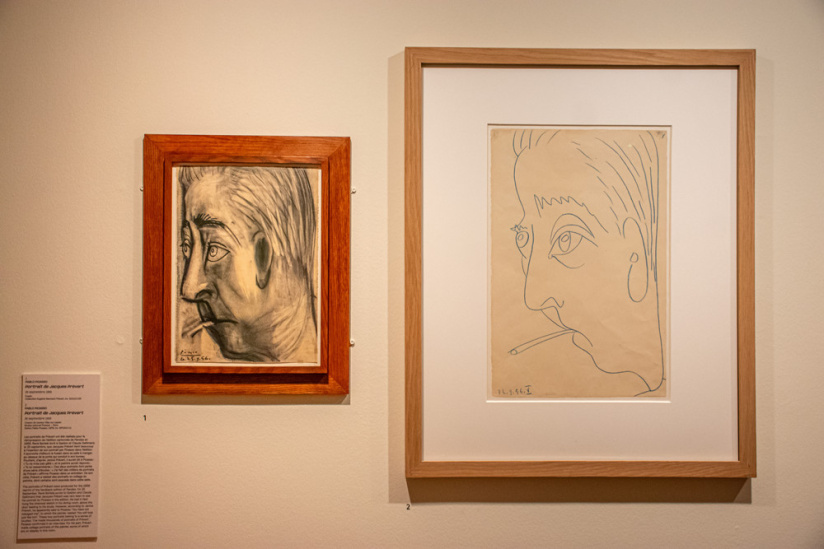 Exposition Jacques Prévert, rêveur d'images au musée de Montmartre - nos photos - DSC 1664