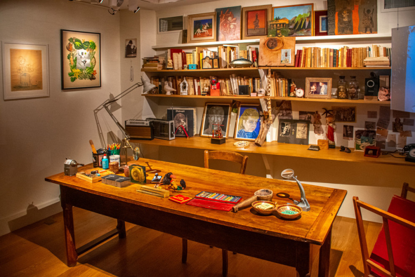 Exposition Jacques Prévert, rêveur d'images au musée de Montmartre - nos photos - DSC 1698