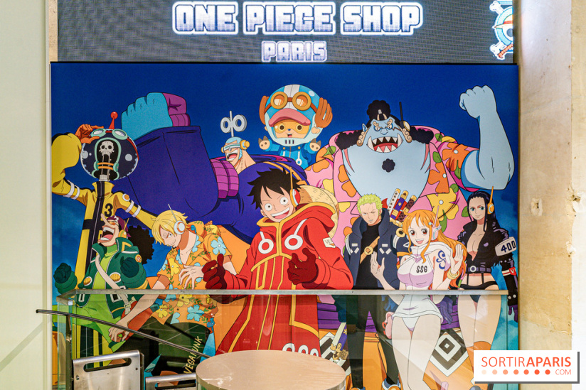 One Piece pop-up shop Paris - les photos