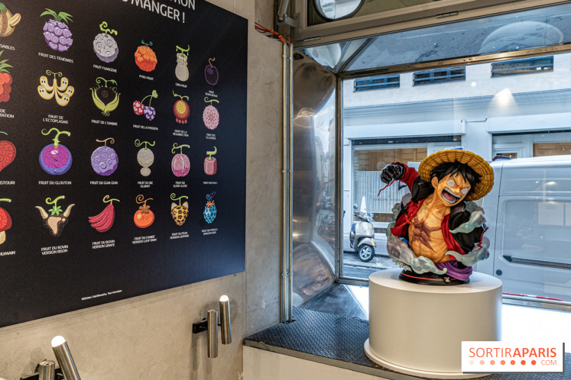 One Piece pop-up shop Paris - les photos