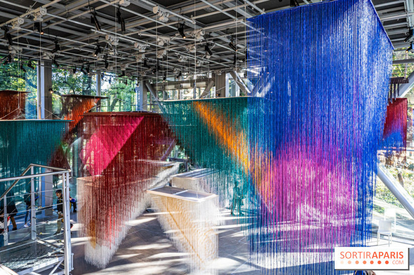 Exposition Olga de Amaral à la Fondation Cartier - les photos  -  A7C5400