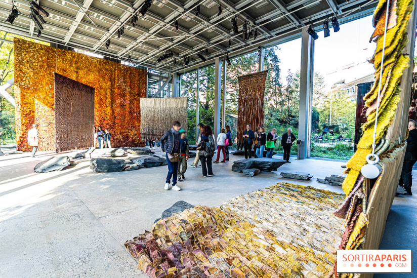 Exposition Olga de Amaral à la Fondation Cartier - les photos  -  A7C5386