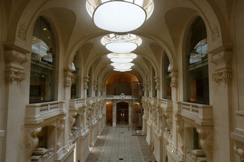 TO GO WITH AFP STORY: "France-art-museum"
Picture taken 08 September 2006 shows the interior of the Musee des Arts Decoratifs in Paris shows a creation by French Jean Royere (1902-1981). From a lavish French courtesan's bed to the functionality of a 1950s Italian sofa bed, a major Paris museum reopens Friday to re-explore 700 years of style, taste and savoir-faire. Closed for 10 years, the Musee des Arts Decoratifs has undergone a 35-million-euro (44-million-dollar) renovation of both its majestic building and the 6,000 objects on display.         AFP PHOTO/FRED DUFOUR

(Photo credit should read FRED DUFOUR/AFP/Getty Images)