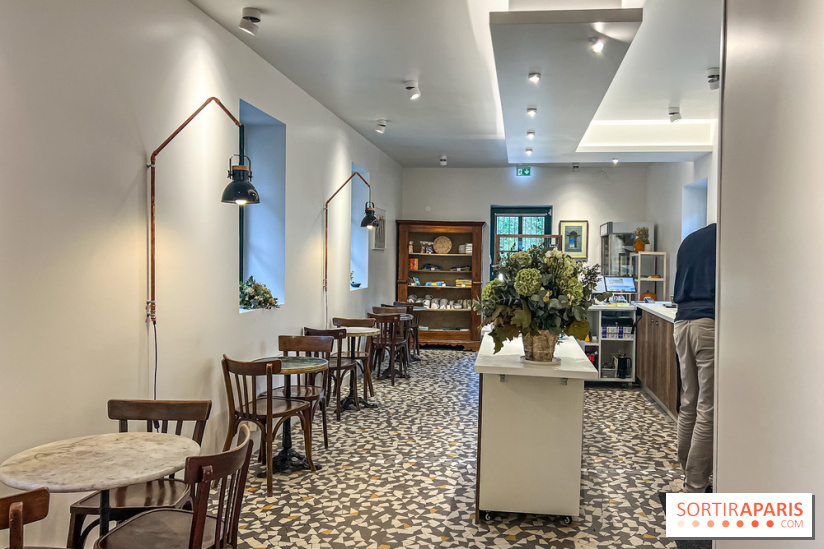 Aux Quais, le salon de thé dans la gare de l'Étang-la-Ville - Yvelines - IMG 4516