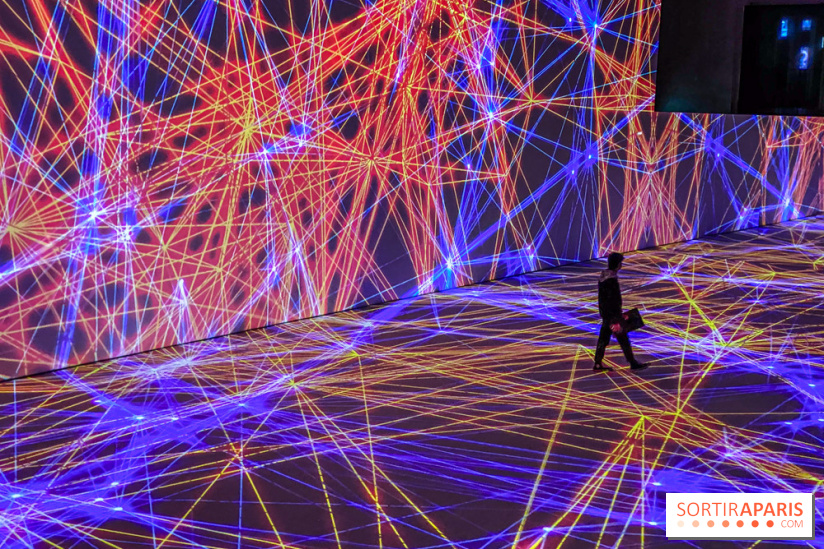 Pixels au Grand Palais Immersif : nos photos de l'exposition qui mêle art numérique et IA