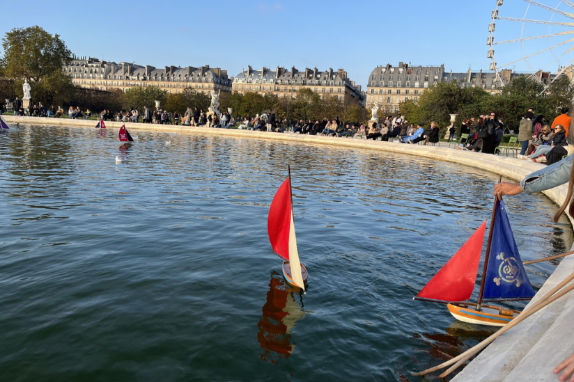 Petits bateaux du Jardin des Tuileries - nos photos